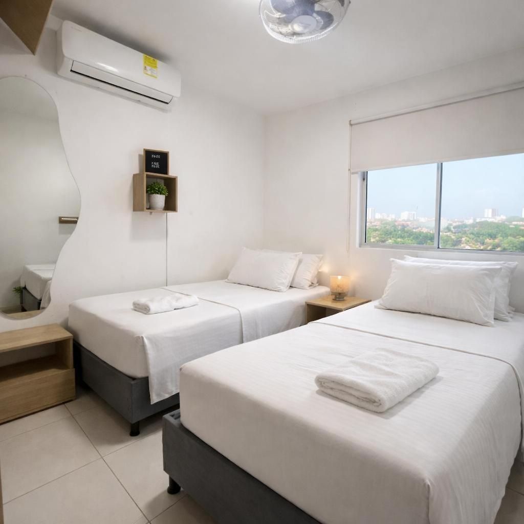 Apartamento Torre Prime Comodo Y Clasico *